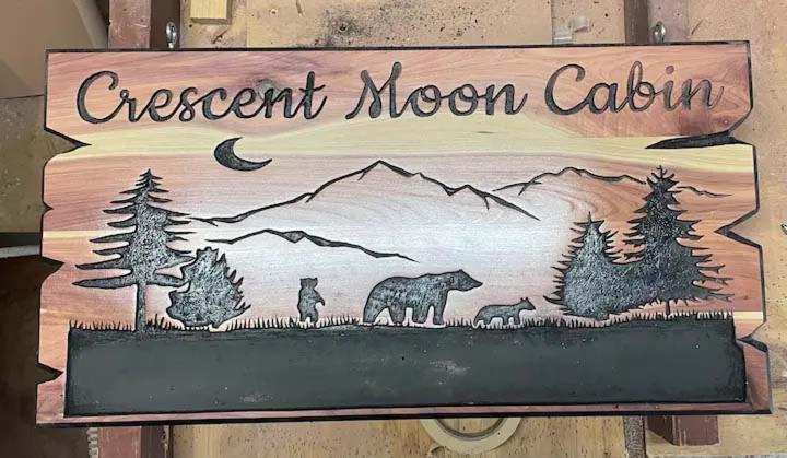 Vila Crescent Moon Cabin Sevierville Exteriér fotografie